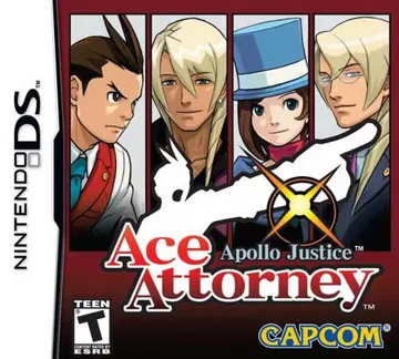 Apollo Justice - Ace Attorney (USA) box cover front